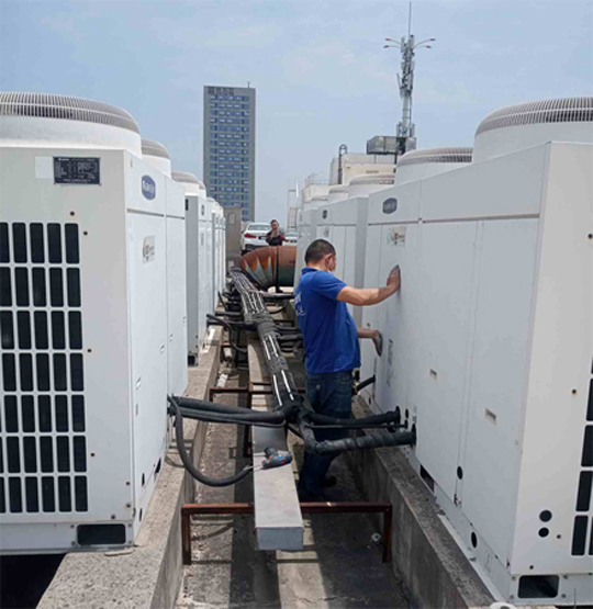 宾川中央空调制热和不制冷系统维修方法